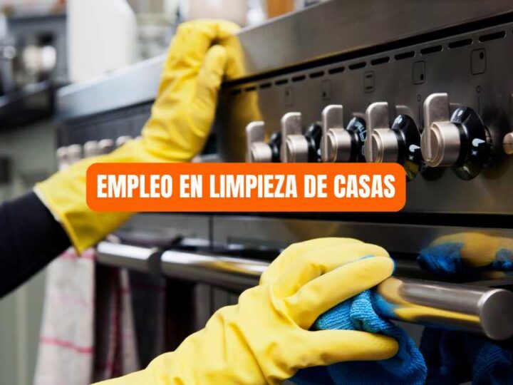 Trabaja en limpieza de casas vacías en España